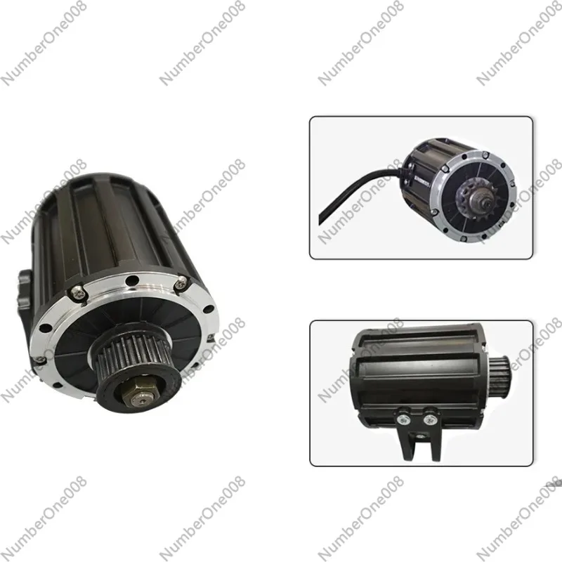 Waterproof High Torque Mid Section Drive Motor Kit, Suitable for Electric Motorcycle Chain or Belt Transmission