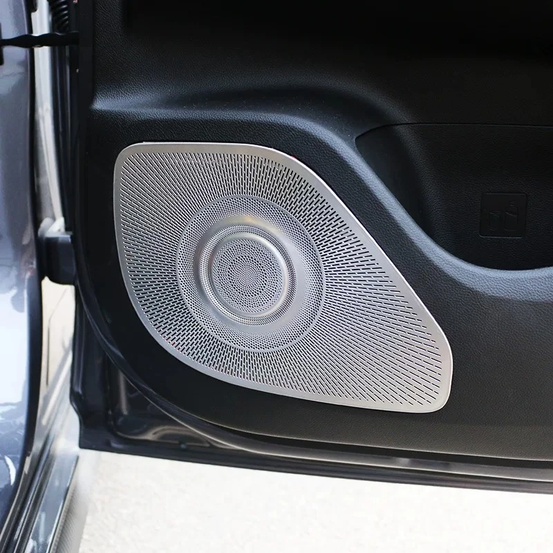 Speaker Ring Frame Stainless Steel Door Audio Cover For GAC Trumpchi Empow Car Retrofit Interior Modification Parts Accessories