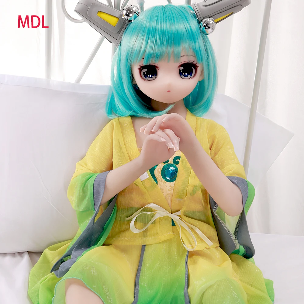 110cm CAI CAI Artificial Body Shape Resin Material Blue Hair 1/2 Proportional Joint Adjustable Romantic Doll MDL Anime Hand Shop