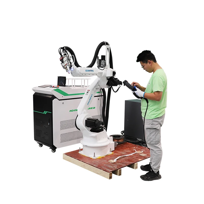 

Six Axis Industrial Robot Arm Laser Fiber Laser Welding Machines Laser Welder Robot for Metal Making Cutting Good Price