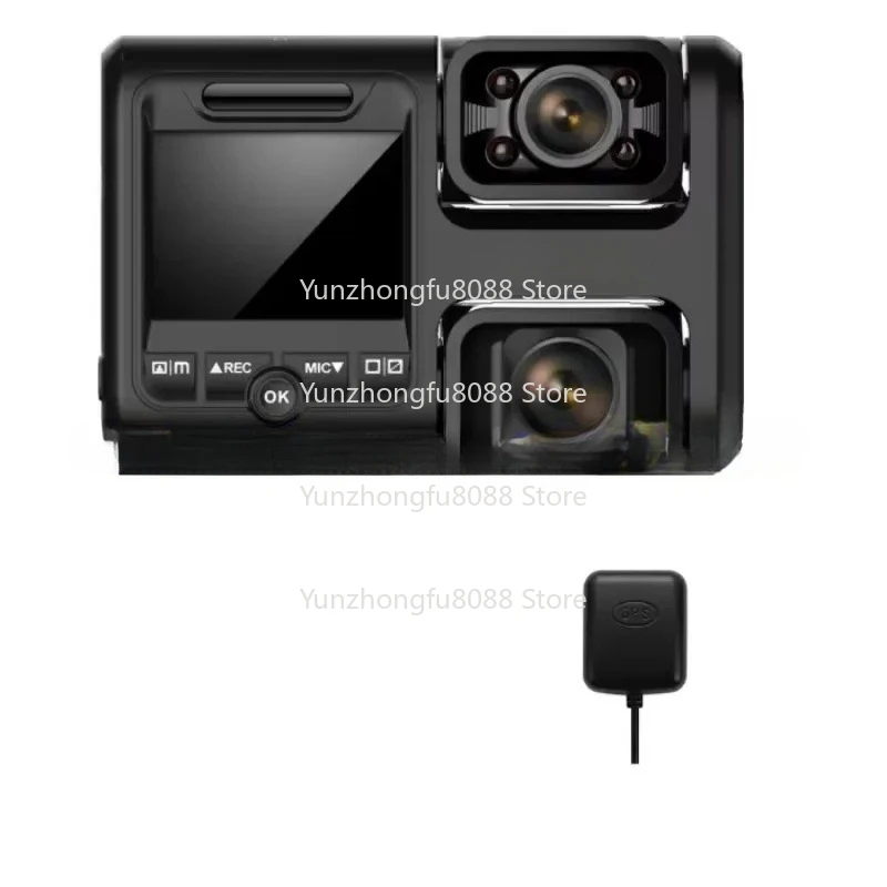 4K 2160P WIFI GPS Recorder Dual Lens Car DVR 96663 Chip