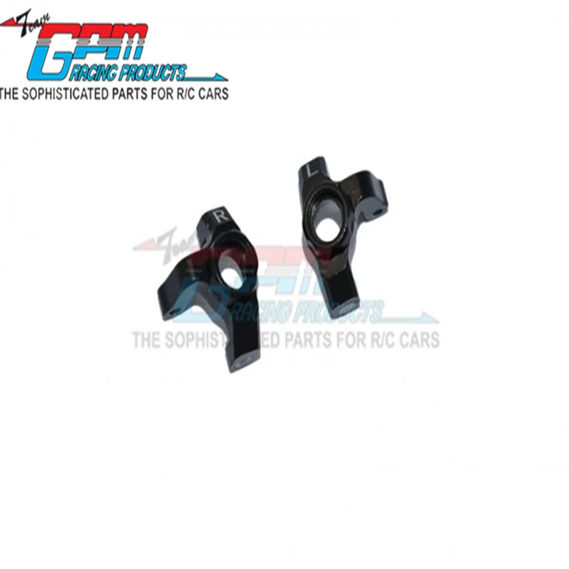 GPM ALUMINUM FRONT KNUCKLE ARM -2PC SET  For LOSI 1/18 Mini-T 2.0 2WD Stadium Truck RTR Upgrade