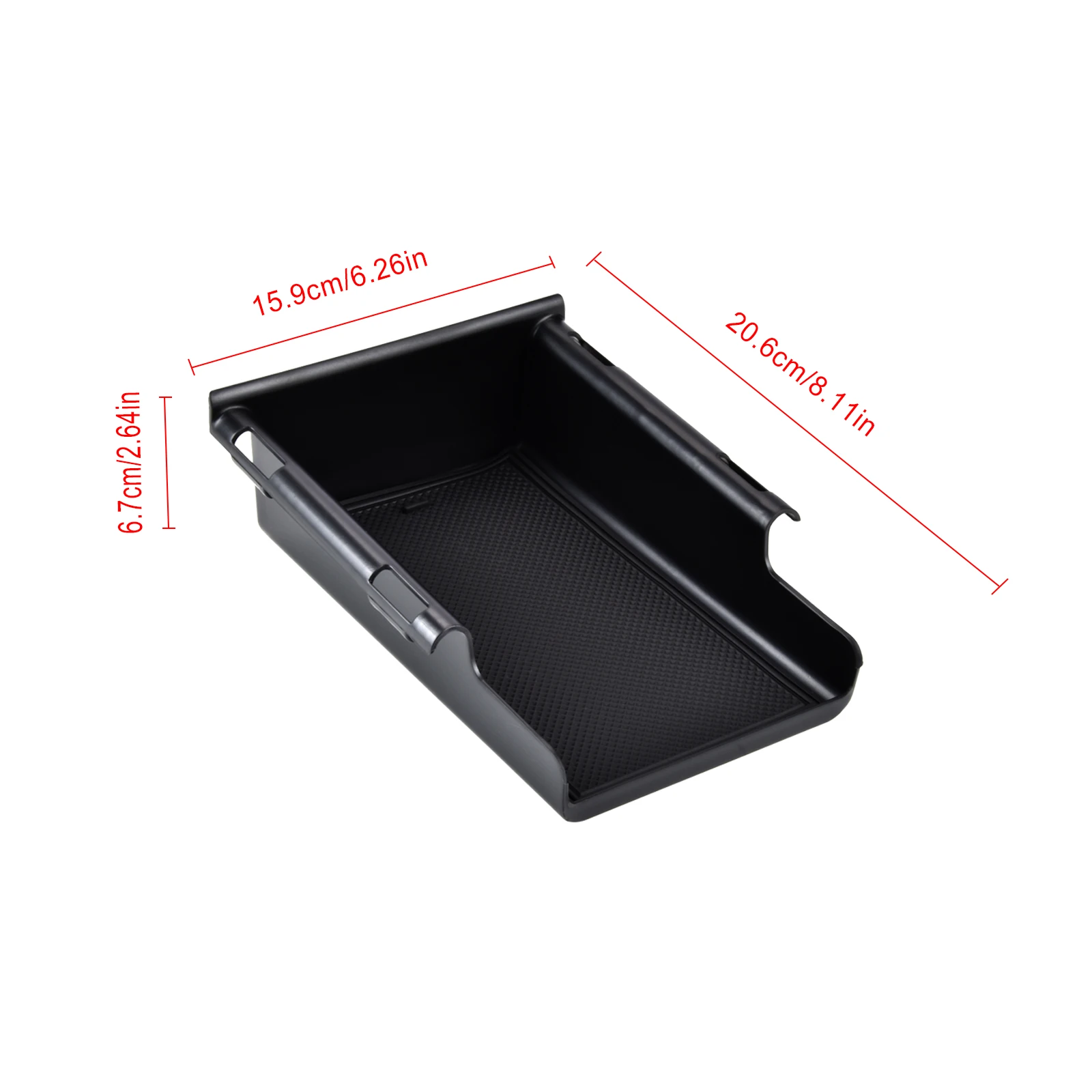 Vorderer Untersitz-Organizer für Jeep Wrangler JL JLU 2018-2025 & Gladiator JT 2020-2025 Versteckter Stauraum-Box Auto-Ablage – Detail 10