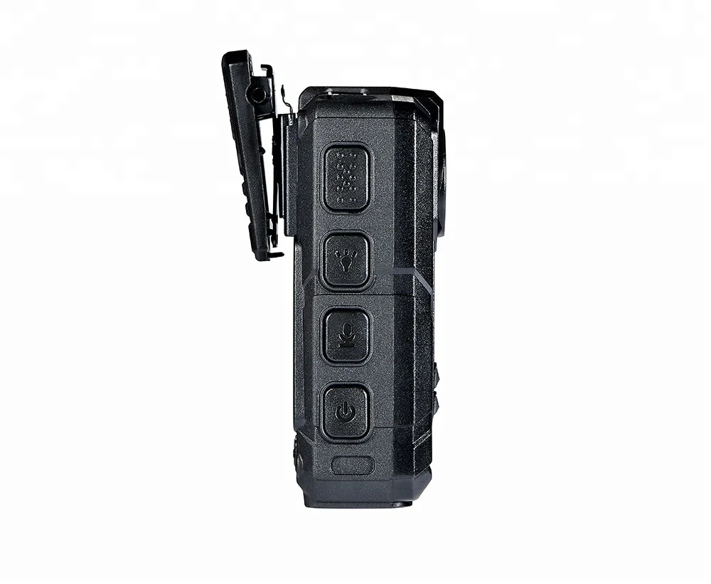 Supporto per videocamera con registrazione HD da 18 ore Telecamera indossata dal corpo DeWarp per visione notturna 4G EIS per guardia di sicurezza