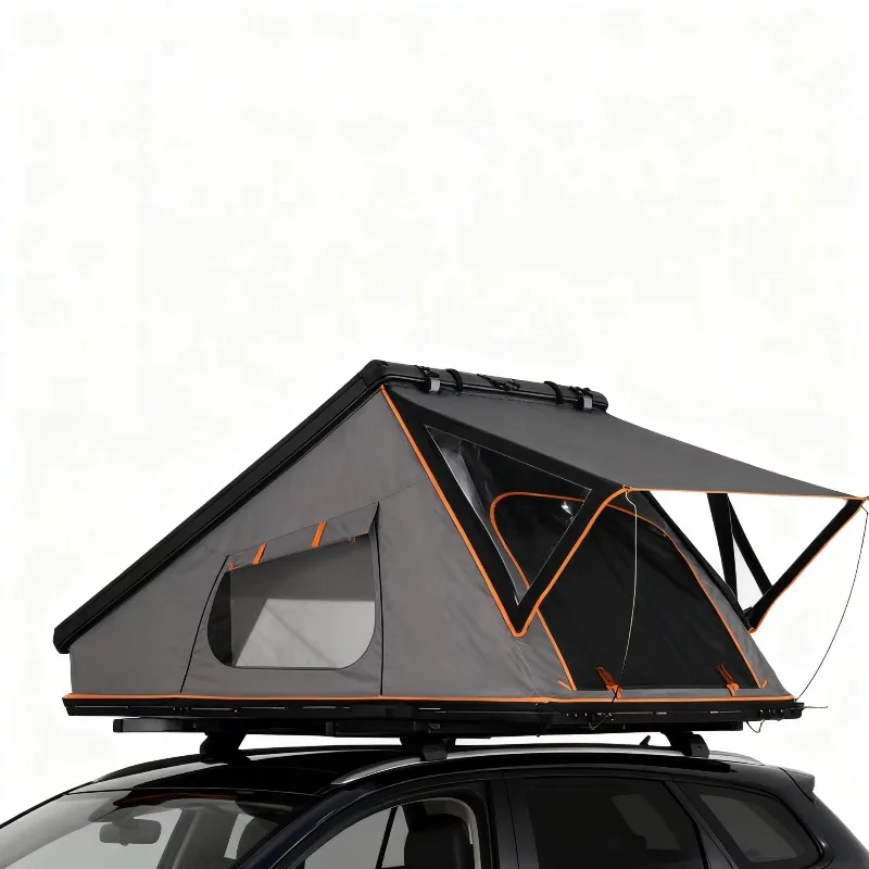 

Budget-Friendly Rustproof Aluminum Roof Top Tent Hard Shell in Offroad Camping