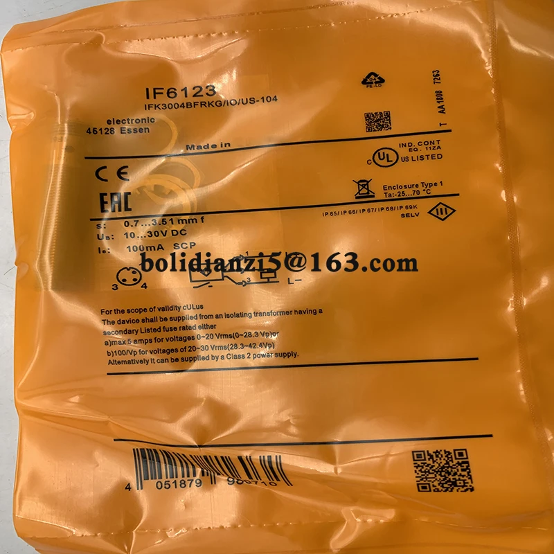 New proximity switch sensor IF5313 IF5345 IF5644 IF5597 IF6123 IF6124 IF6044 In stock