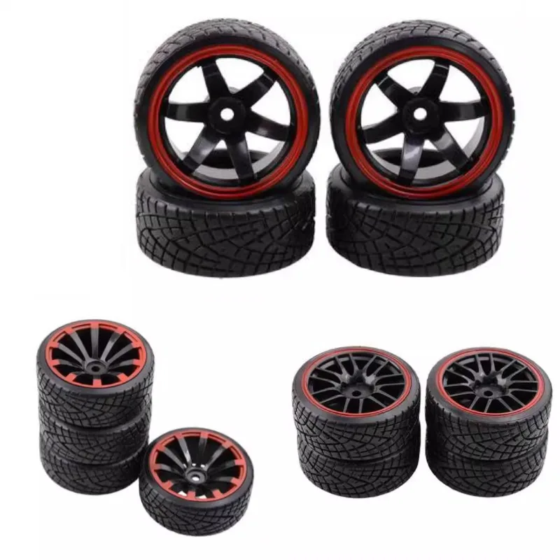 

Ultra Durable Tires for 1/10 RC Crawler Car AXIAL SCX10 Traxxas TRX4 Defender Bronco RC4WD D90 Upgrade DIY Accessories 4pcs