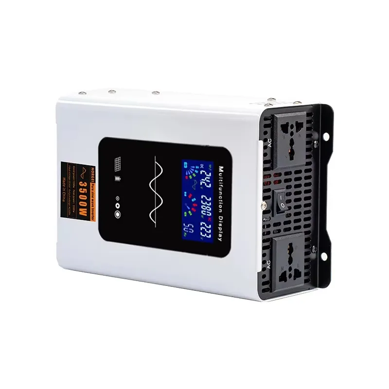 3500 واط موجة جيبية نقية المزدوج تيار مستمر/التيار المتناوب العاكس 12 فولت 220 فولت الطاقة الشمسية قوة السيارة 50/60 هرتز الناتج 4000 واط المنزل المحرك الاستخدام الصناعي 110 فولت