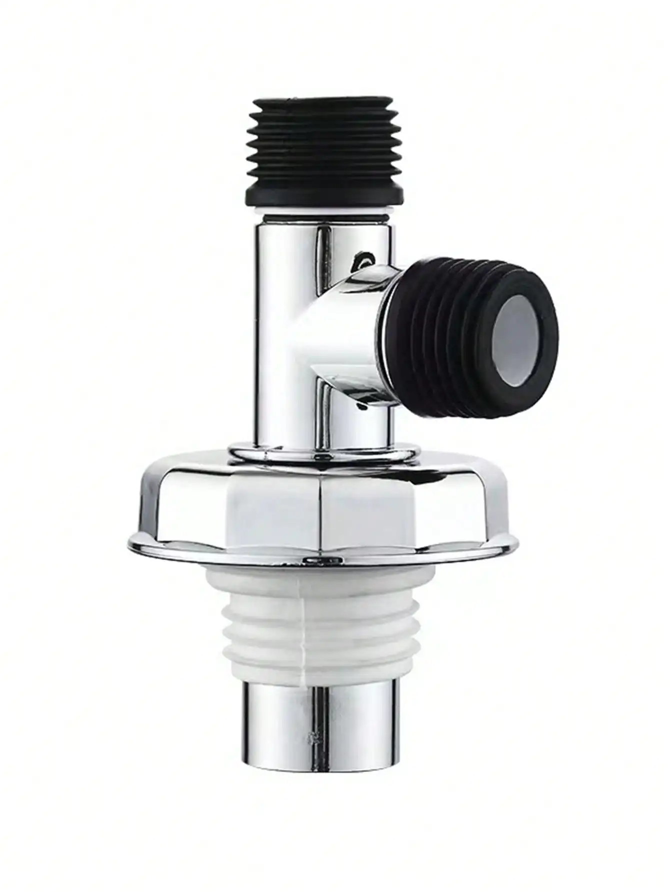 Washing machine floor drain three-way joint drainage pipe anti overflow water pipe universal anti odor cover floor drain joint