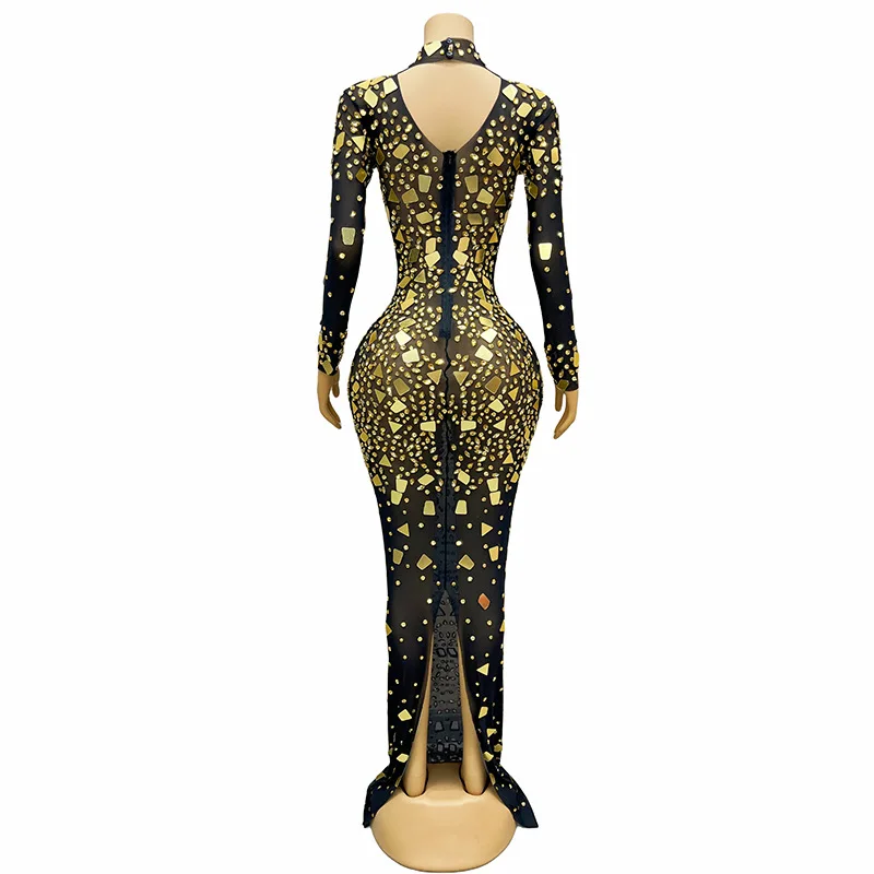 나이트 클럽 바 댄스 가수 의상 모델 워크 쇼 볼 파티 드레스 생일 의상 Vestidos Graduación Mujer Vestido De Gala