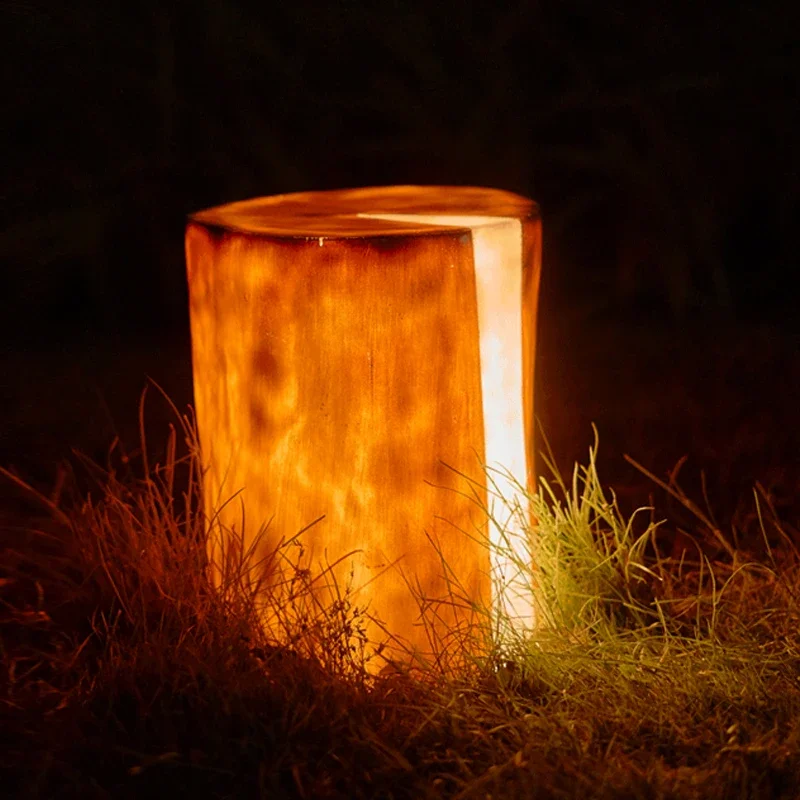 

Вилла, уличный декор, пейзажная лампа, водонепроницаемые светодиодные фонари для пней для парковой дорожки, заднего двора, сада, газона, источник питания переменного тока