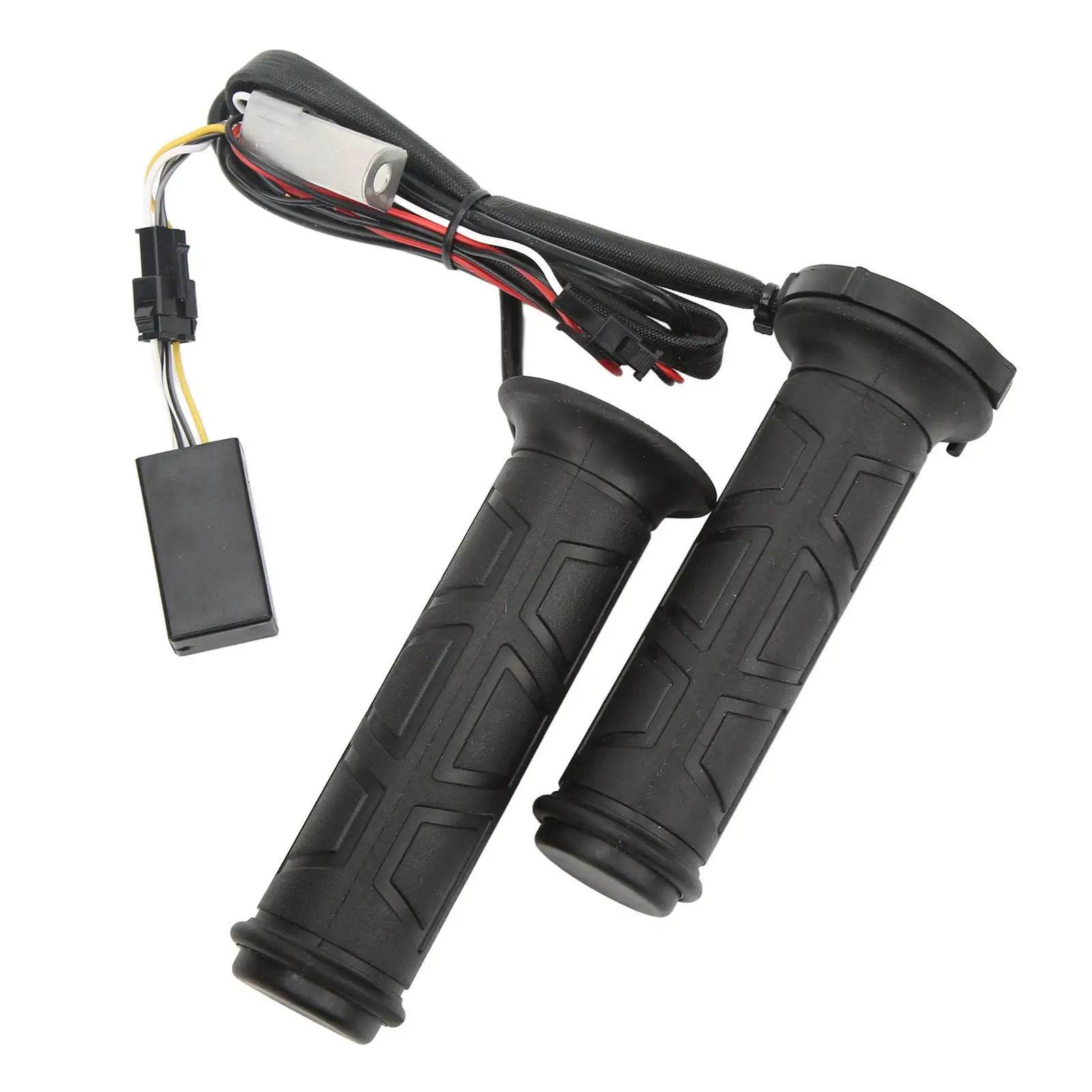 

Electric Heated Hand Grips Texture Surface Motorcycle Heated Hand Grips Easy Installation 12V DC for atv for 22mm Handlebar
