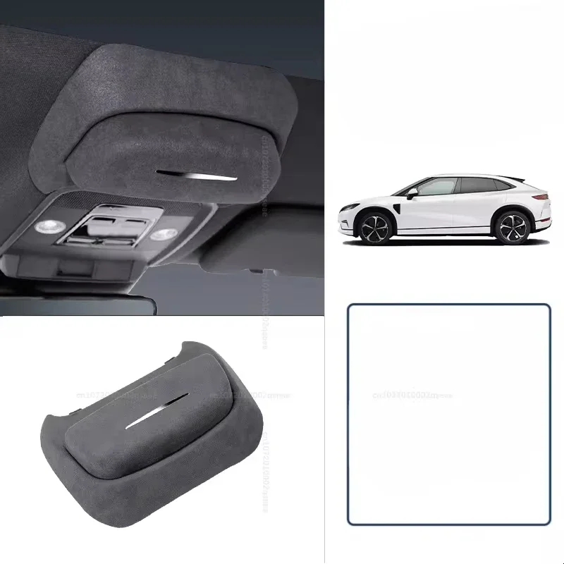 for BYD SONG L 2024 Glasses Case ABS Flip Car Glasses Clip Sunglasses Storage Box Glasses Frame