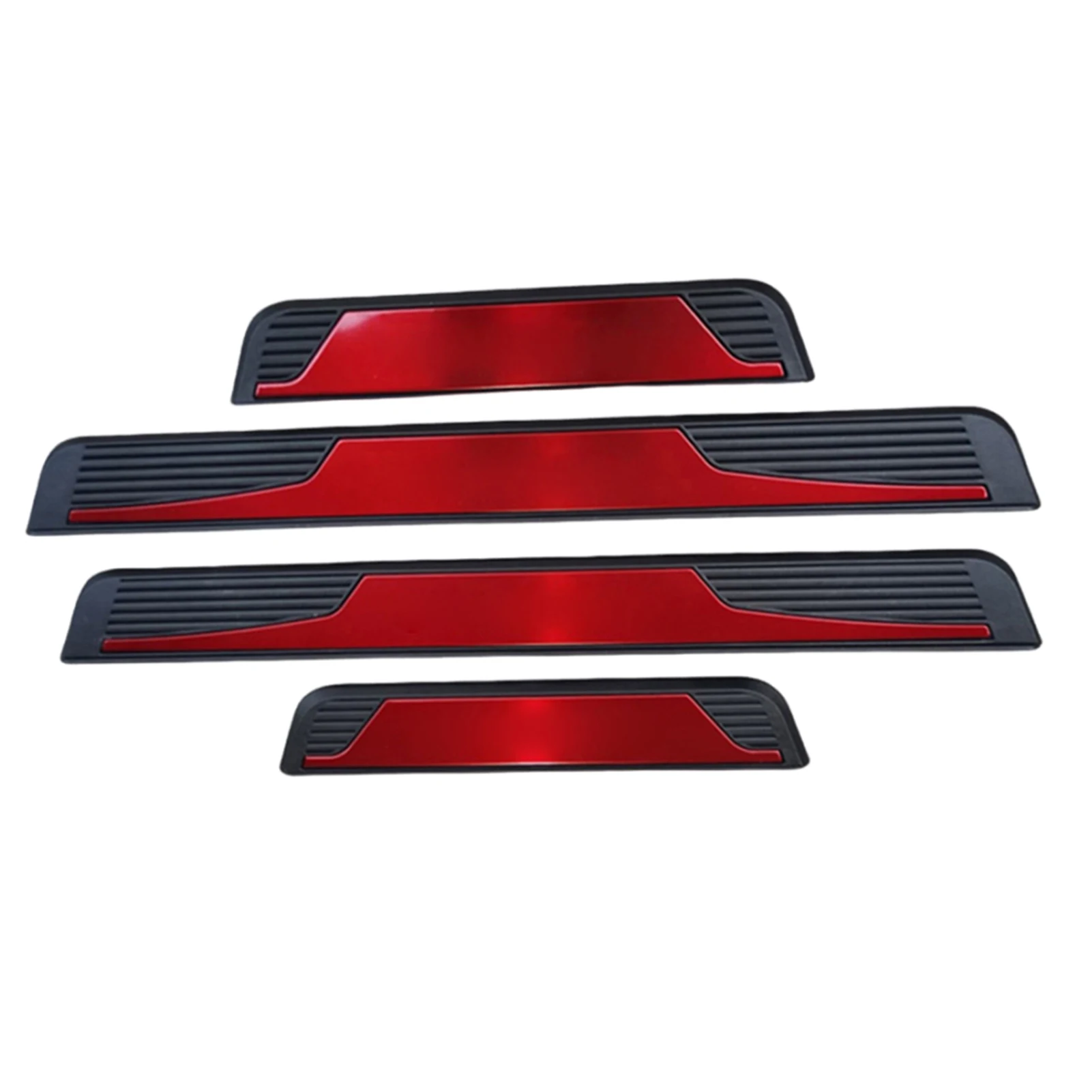 

4pcs Door Sill Plate Protectors Door Sill Protector 4PCS Car Door Sill Plate Protectors Durable