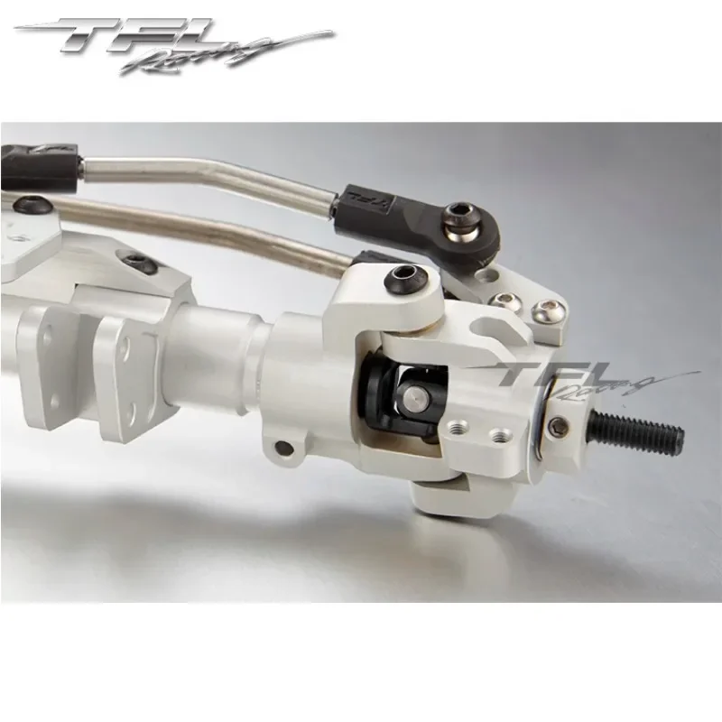 Metal Front Front Diamond Axle Assembly for 1/10 RC Crawler Car AXIAL Wraith F9 TFL Unicorn Full Metal Pipe Frame Climbing Car