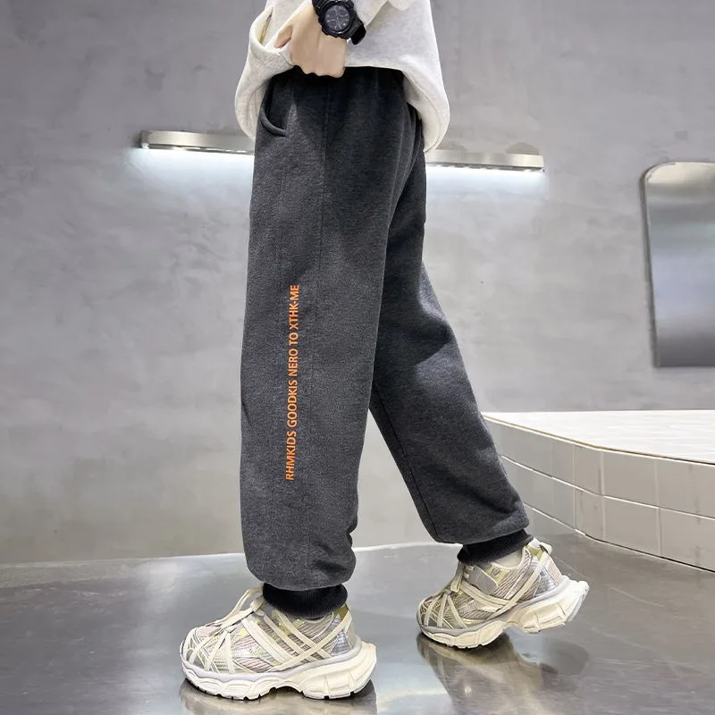 ركض شتوي للأولاد مبطن بالصوف الحراري الفاخر - دفء كامل الجسم مبطن فائق النعومة للأولاد التوأم، سراويل معزولة حراريًا #3