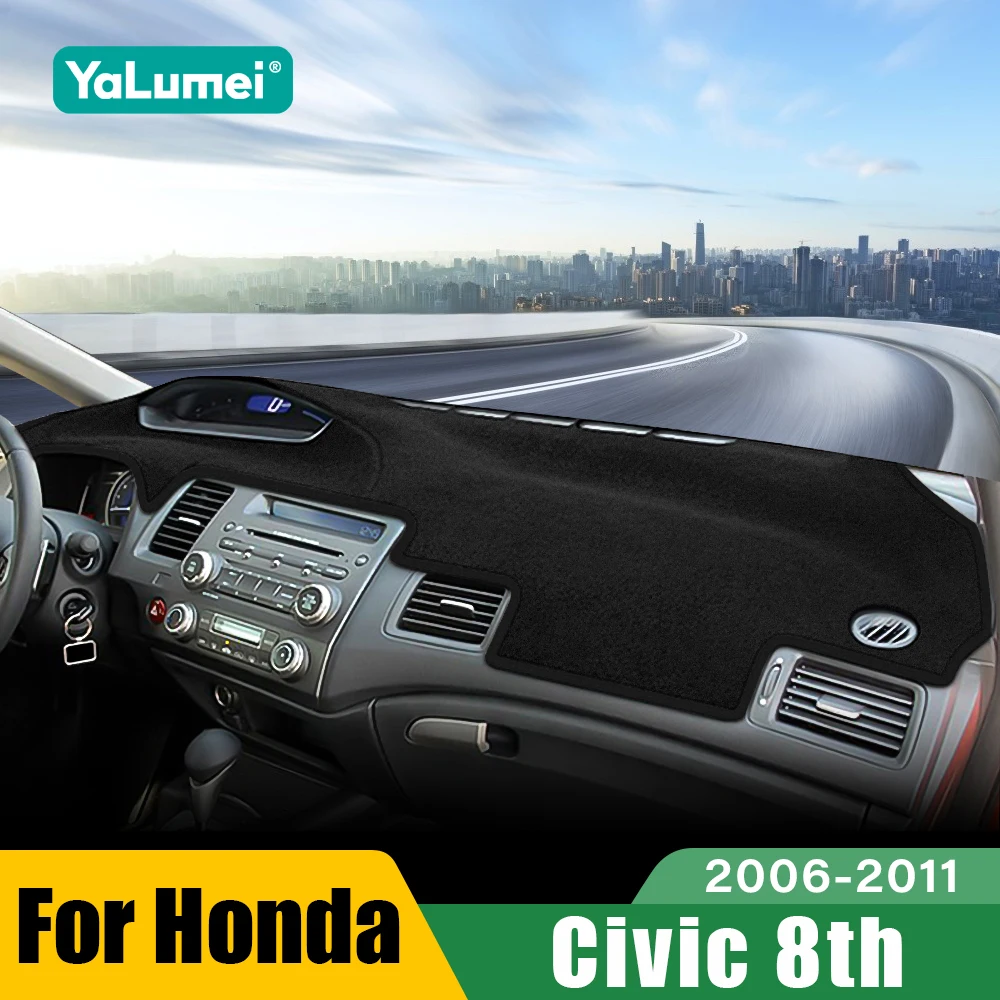 Für Honda Civic 8. Generation 2006-2011 Armaturenbrett-Sonnenschutzmatte Lichtschutz-Zubehör ﻿