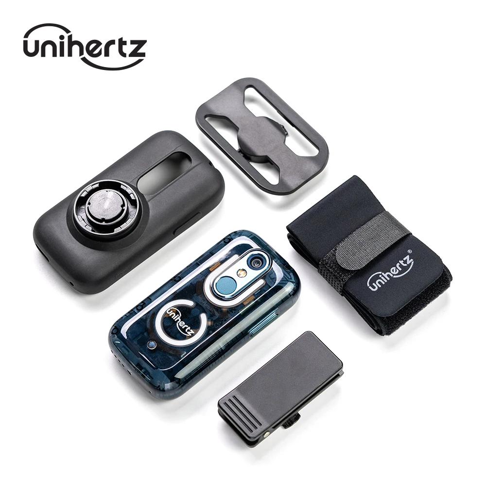 Unihertz Jelly Star 4G Android 13 8GB 256GB Ontgrendeld transparant backshell LED-licht 48MP 2000mAh