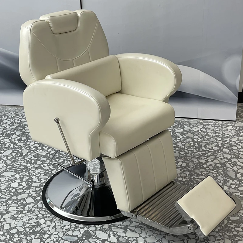 Nordic Reclining Salon Chair Makeup Professional Auxiliary Hairdresser Armchairs Beauty Hair Dresser silla barberia Hairdressing