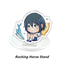 Custom Funny Rocking Stand Acrylic Cute Pet Star Anime Figures Standee Cartoon Cosplay Standing For Car Desk Decor Accessories