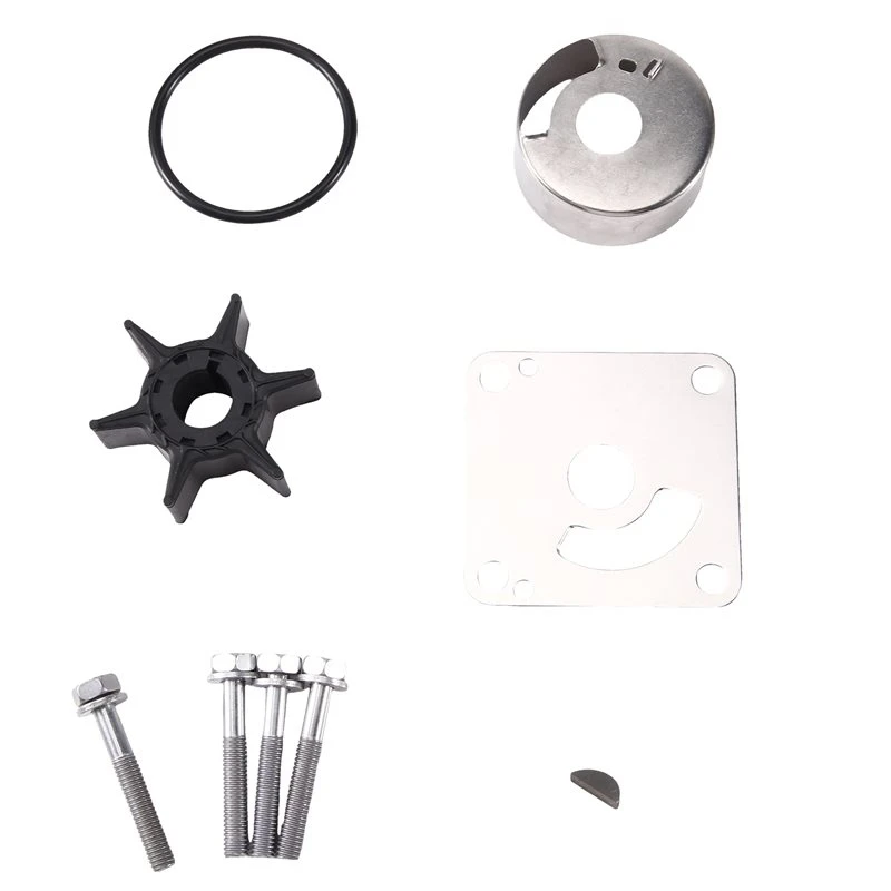Water Pump Impeller Replacement Parts 1Set For Yamaha 20/25HP- Kit Includes 6L2-W0078-00-00 6L2-W0078-01 6L2-W0078