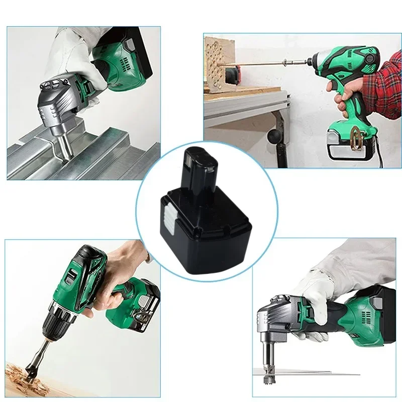 rechargeable battery for Hitachi EB1414S EB14B EB1412S 14.4V EB14S DS14DL DV14DL CJ14DL DS14DVF3 NI-CD 4800mAh