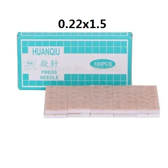 10 Boxes (1000pcs) Sterile Ear Press Needle Auricular Acupuncture Needle Intradermal Needle