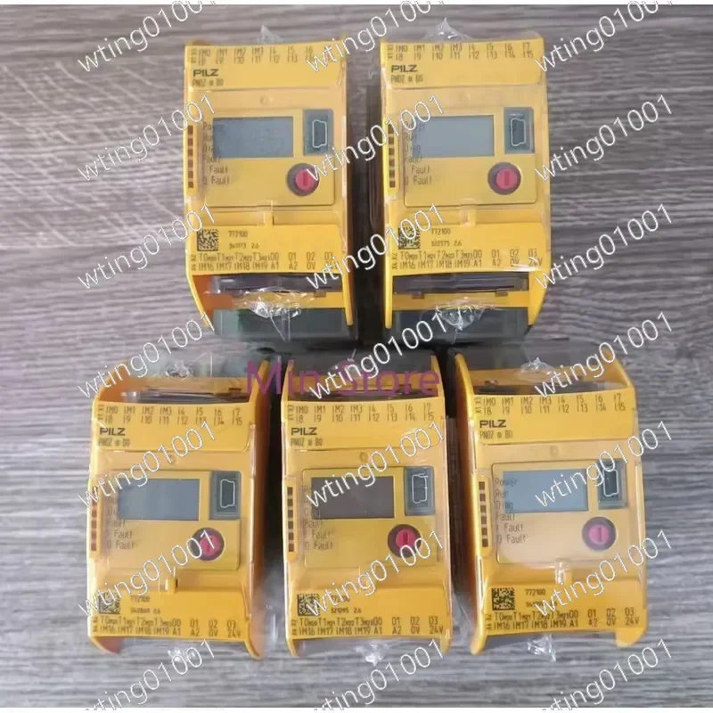 for PNOZ m B0 772100 Secure Control Unit Programmable Logic Interface Replacement Part Industrial Automation Protection