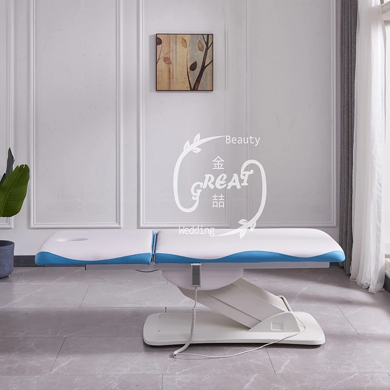 Roller Electric Medical Luxury Great Foshan Hot Sale Spa Hydraulic Rotating For Facials Salon Massage Table Salpn Beauty Bed