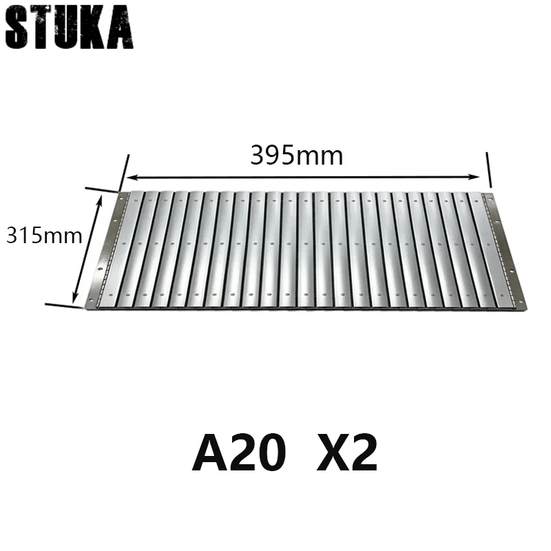 Stuka Swiss Lathe Chip Guard / Aluminum Alloy Way Cover (Compatible with Tsugami 20/Star 20/Citizen X2/Z2 Axes)tuka