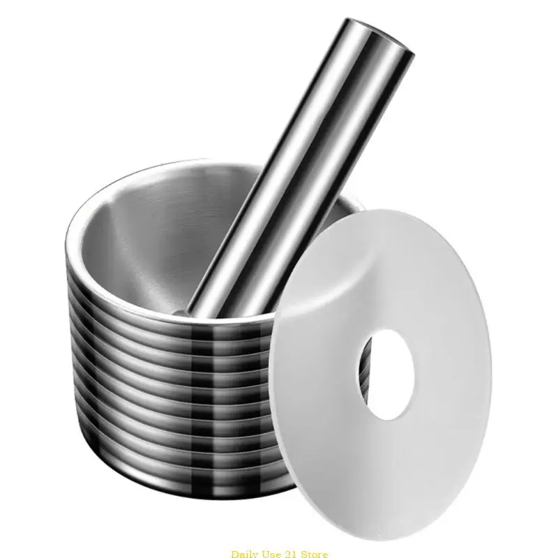 

Portable Stainless Steel Pounders Stable Grinder For Crushing Garlic And Spices