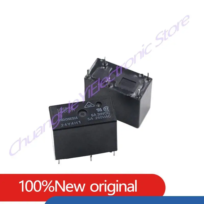 G5SB-14-12VDC G5SB-14-5VDC G5SB-14-24VDC Power Relay 5Pin 5A 250VAC 5VDC 12VDC 24VDC