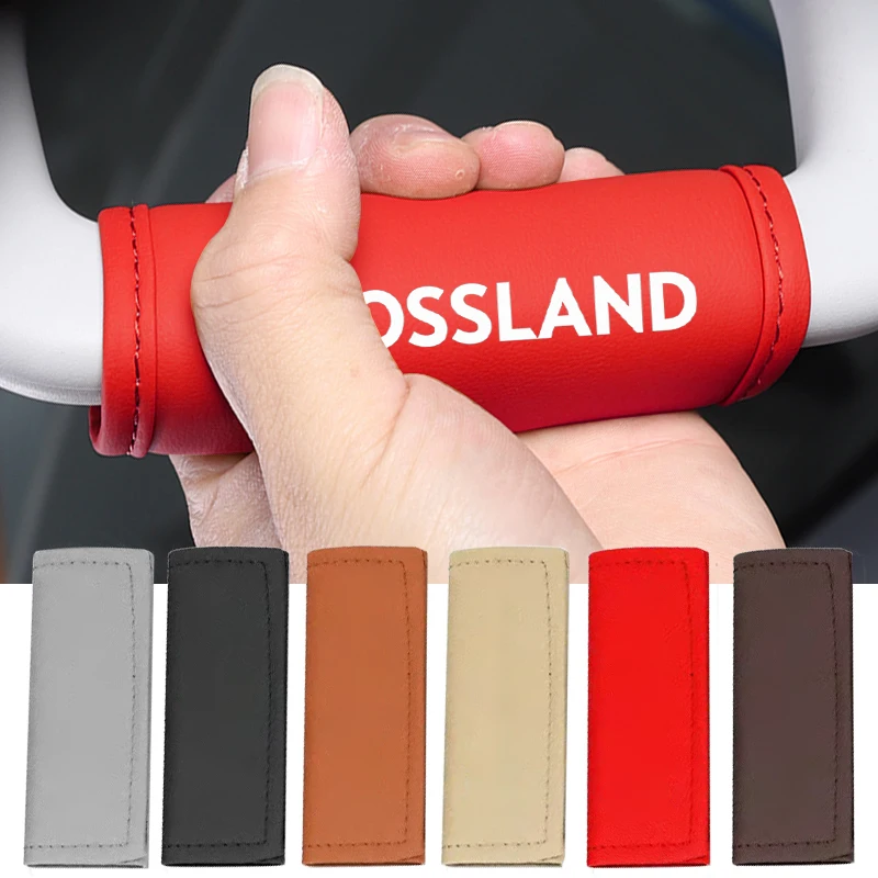 Крышка для ручки автомобиля, подлокотник на крышу, внутренняя дверь, наппа, защита для Opel Crossland 2023 2022 2021 2018 2019 2017 Access