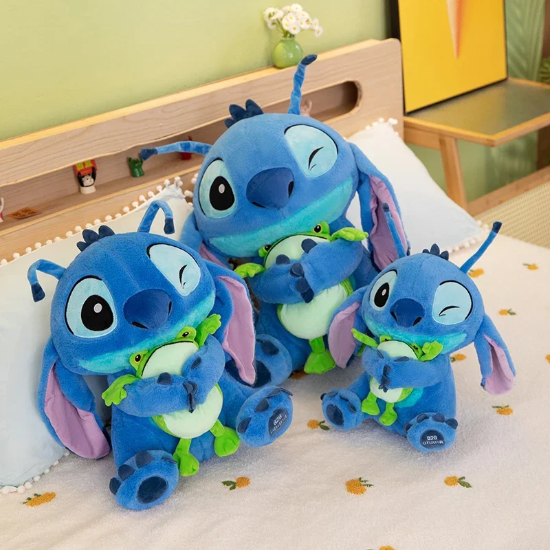 Disney De Kikkerprins Lilo & Stitch Cartoon Poppen Speelgoed Anime Soft Gevulde Poppen Kussen Sussen Speelgoed Verjaardagscadeau voor Jongens Meisjes
