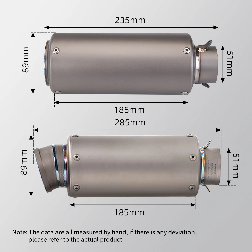 الانزلاق على 51 مللي متر دونات الجبهة أنبوب ربط الأنابيب ربط الأصلي كامل دراجة نارية نظام العادم ل MT09 FZ09 XSR900 2014-2020 #6
