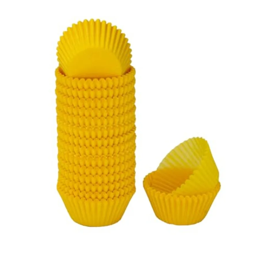 

Mini Cupcake Liners, Premium Greaseproof Paper Baking Cups, 320-Count