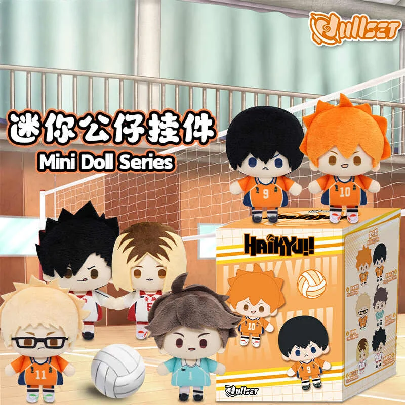 

In Stock Genuine Nullset Haikyuu!! Mini Doll Series Blind Box Yu Nishinoya Tadashi Yamaguchi Shoyo Hinata10cm Girl'S Kawaii Gif