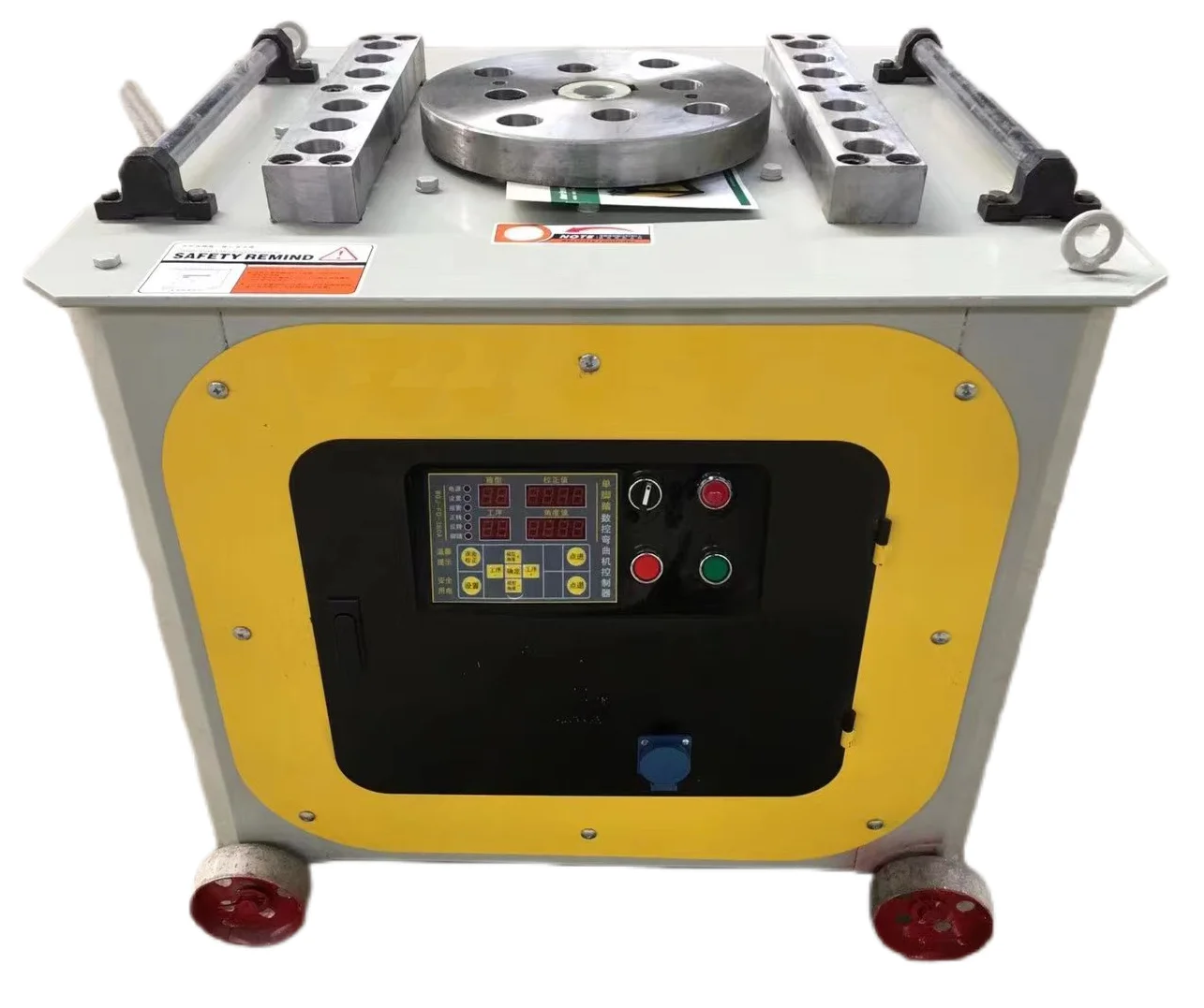 Bar Bending Auto Rebar Bender Machine Bar Bending Machine Price YG40 Iron Flat Steel Manual Stirrup Spiral Steel Multifunctional