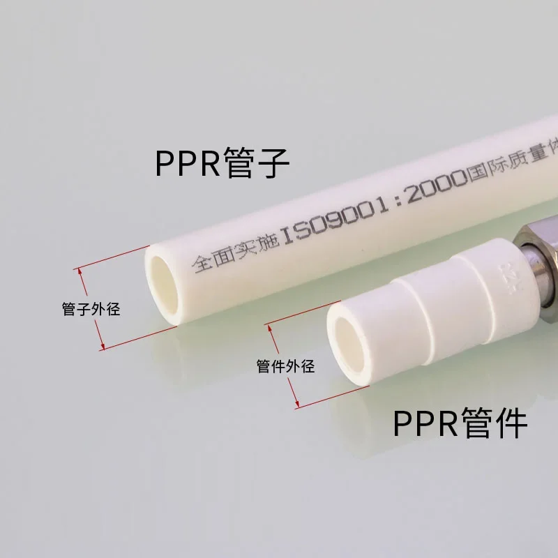 Pipe Fittings1/2 Inch 3/4 Inch Ppr Water Heater Dedicated Live Joint 20x1 / 2 25x3 / 4ppr Hot And Cold Water Pipe Fittings