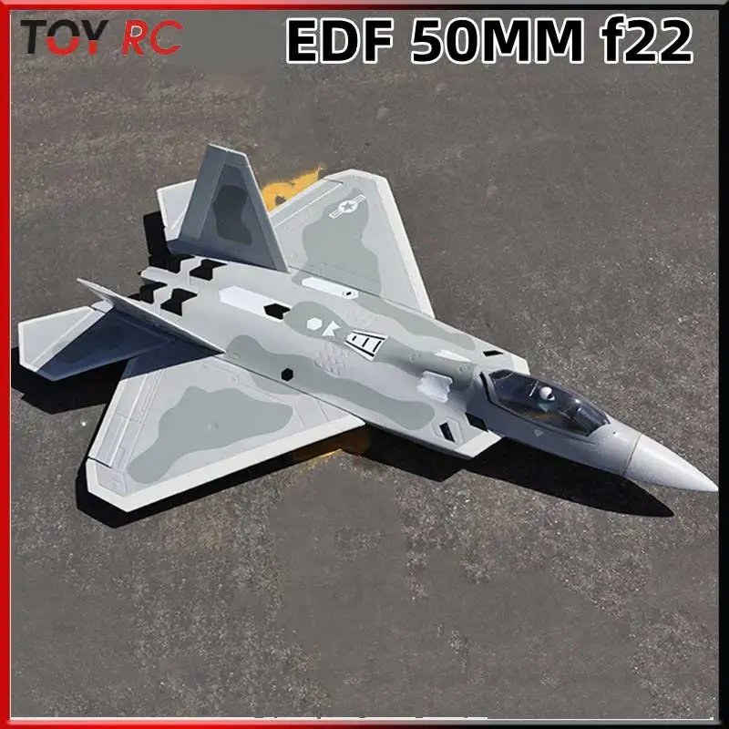 

F22 50mm Ducted Fighter Jet Fixed Wing Remote Control Model, Remote Control Toy Assembly