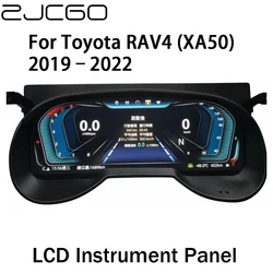 ZJCGO Auto Accessories 12.3โ LCD Instrument Dash Panel Board Meter Screen for Toyota RAV4 XA50 2019 2020 2021 2022