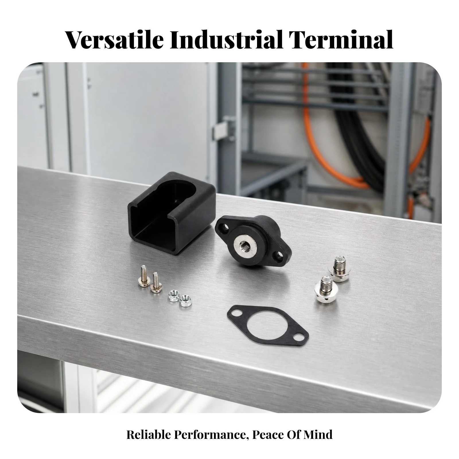 

Easy Installation Battery Terminal Connector Vehicle Hardware Corrosion Resistant Screw Holes Auto Parts M8 Battery Terminal