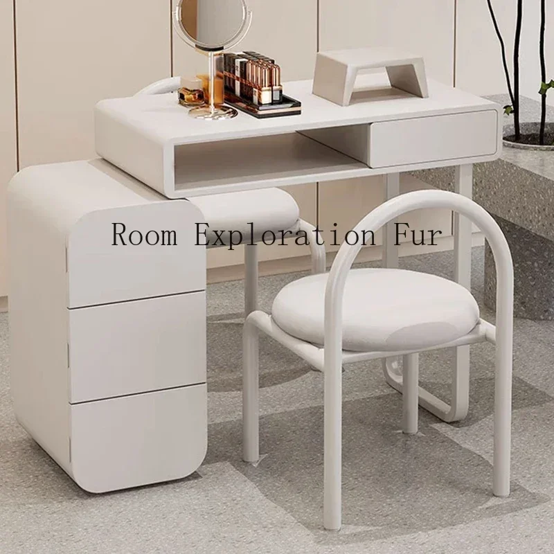 MESA DE MANICURA profesional para salón de belleza, muebles de belleza, tocador Simple, tecnología de uñas, cabeceros para mujeres, LJ50MT