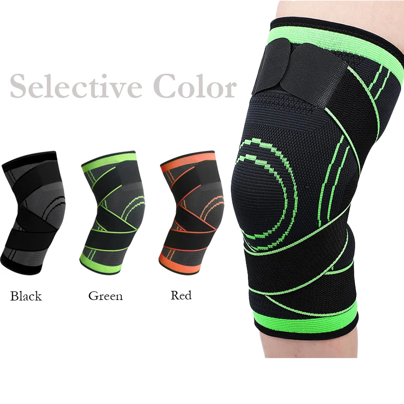 Sports Knee Pads Straps Compression Sports Fitness Knee Pads Men And Women Running Mountaineering Nylon Sports Knee Pads