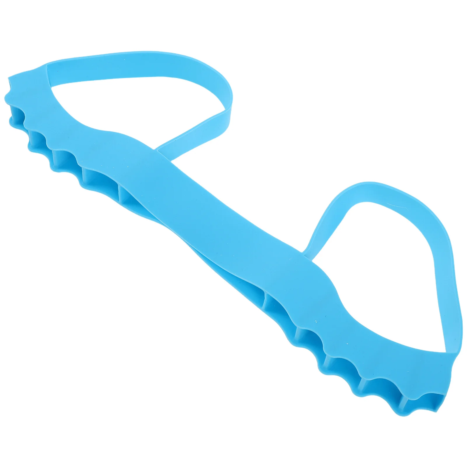 

Multifunction Resistance Band Blue Foot Strap for Stretching Toe Stretcher Hip Trainer Elastic Leg Workout Bands Women