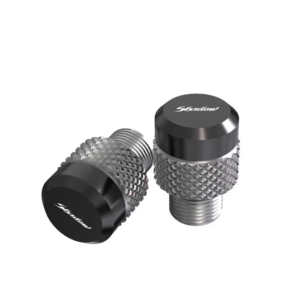 For Honda Steed Shadow 400 600 VLX400 VLX600 VT400C VT600C VT600 CNC Motorcycle M10 aluminum mirror hole plug screw bolt