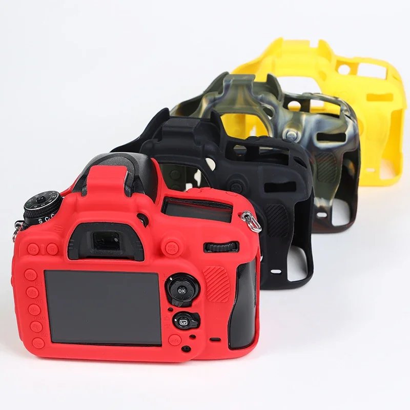 Soft High Quality Silicone DSLR Rubber Camera Case Bag Protect Skin Protective Body Cover Protector For Nikon D600 D610