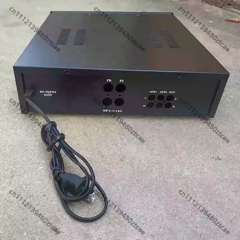 Amplifier Chassis With Dual Disassembled Transformers, Master Volume Control 2.0 Amp Board, Compatible With 3 Channel Speaker