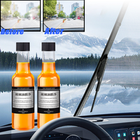 2Pcs 150ml Auto Front Windshield Polishing Oil Film Cleaning Liquid Car Window Oil Film Dirt Removal Tool Clean Car Detailing