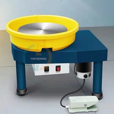 Pottery Machine For Adults And Children Professional Stepless Speed Silent School Pottery Bar Teaching Embryo Pulling Machine